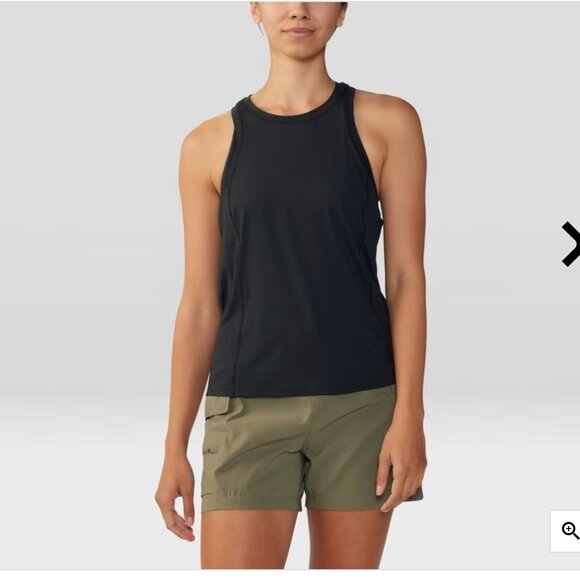 Mountain Hardware Women's Crater Lake Tank Black - - Picture 1 of 7
